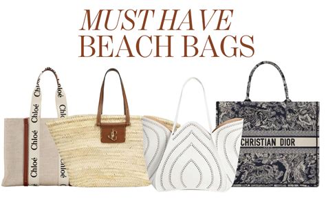 luxury beach bags